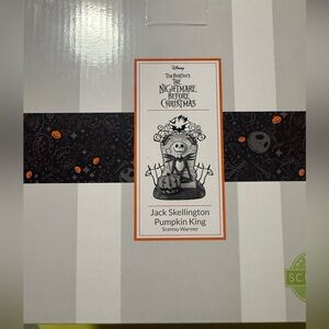 Limited Edition Disney Jack Skellington Pumpkin King Scentsy Warmer-NEVER OPENED
